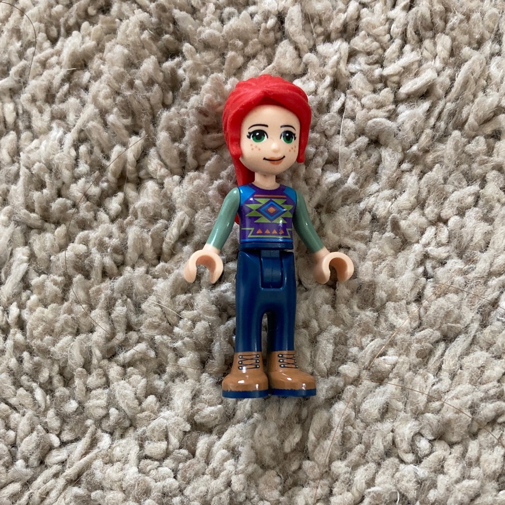 LEGO Friends, mini figure red haired girl